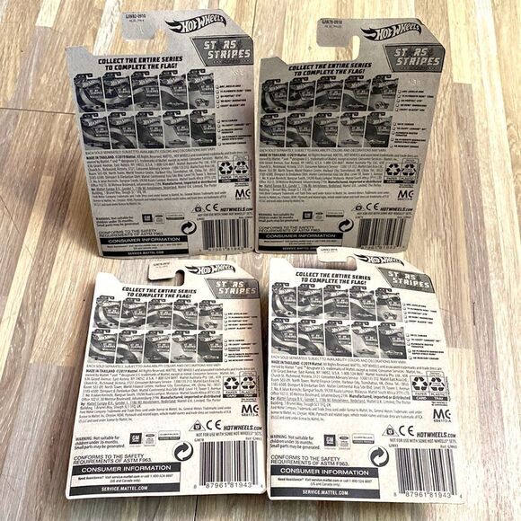 Hot wheel Stars & Stripes series hemi Baracuda Plymouth hemi Chevy blazer 4 x 4 - Picture 2 of 7